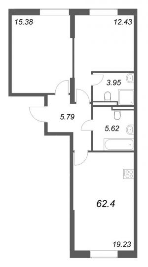 планировка, фото №1