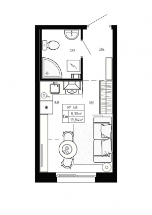 планировка, фото №1