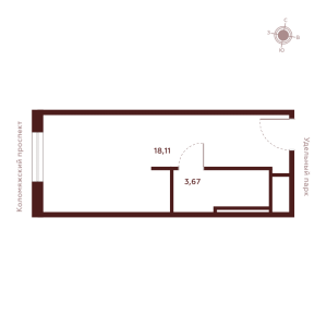 планировка, фото №1