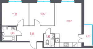 планировка, фото №1