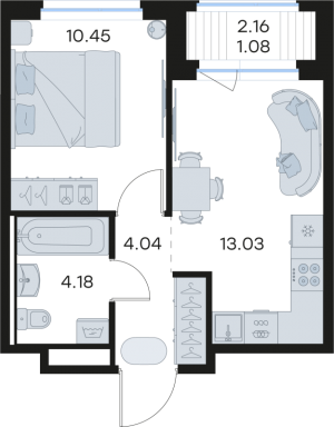 планировка, фото №1