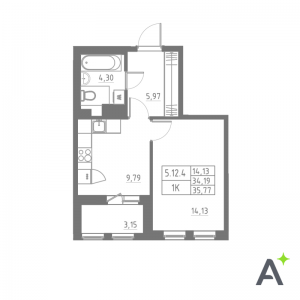 планировка, фото №1