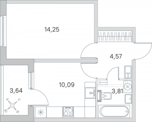планировка, фото №1