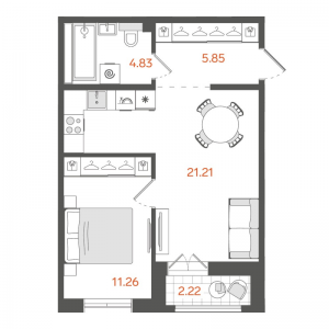 планировка, фото №1