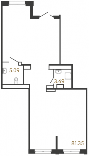 планировка, фото №1