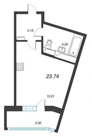 планировка, фото №1