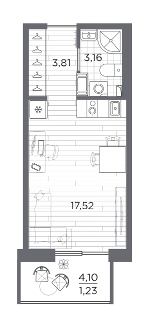 планировка, фото №1