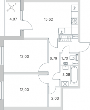 планировка, фото №1