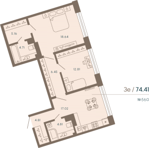 планировка, фото №1