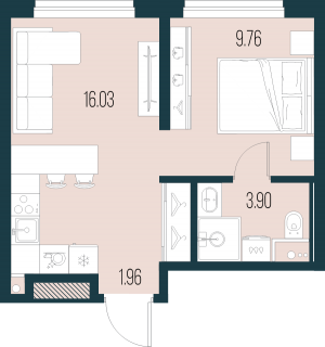 планировка, фото №1