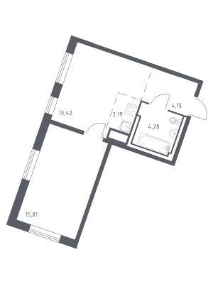 планировка, фото №1