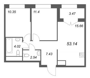 планировка, фото №1