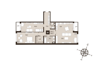 планировка, фото №1