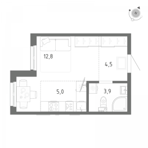 планировка, фото №1