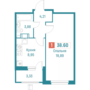 планировка, фото №1
