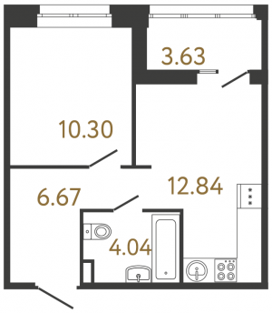 планировка, фото №1