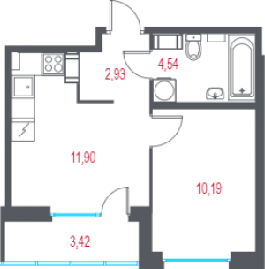 планировка, фото №1