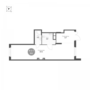 планировка, фото №1