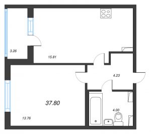 планировка, фото №1