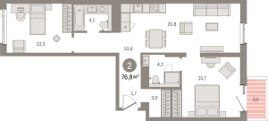 планировка, фото №1