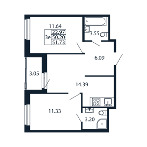 планировка, фото №1