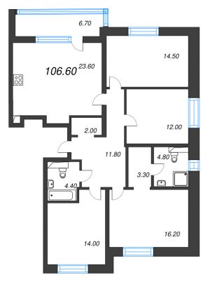 планировка, фото №1