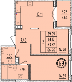 планировка, фото №1