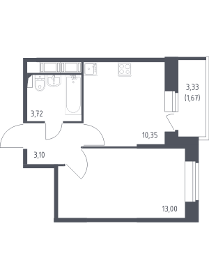 планировка, фото №1