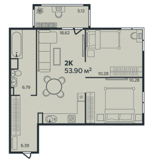 планировка, фото №1