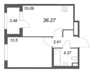 планировка, фото №1