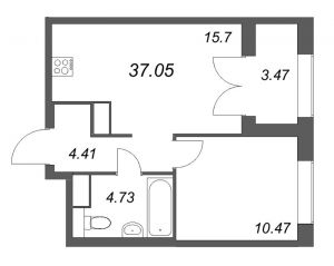 планировка, фото №1