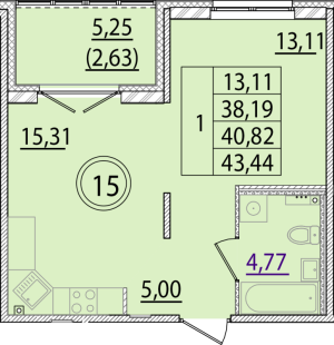 планировка, фото №1