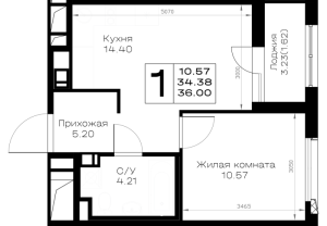 планировка, фото №1