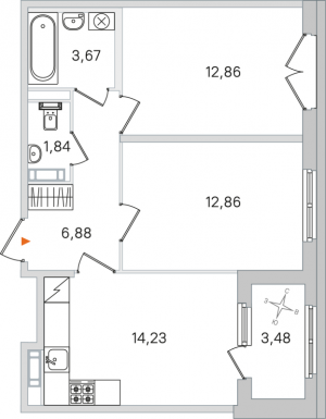 планировка, фото №1