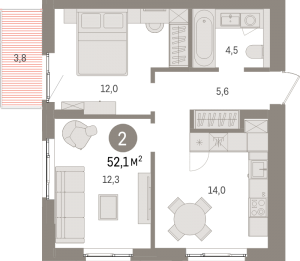 планировка, фото №1