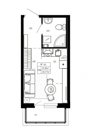 планировка, фото №1