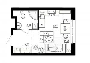 планировка, фото №1