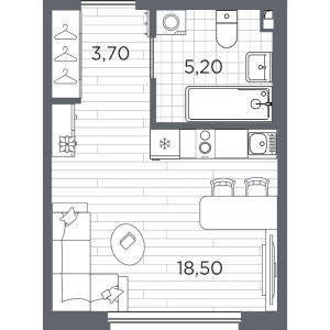 планировка, фото №1