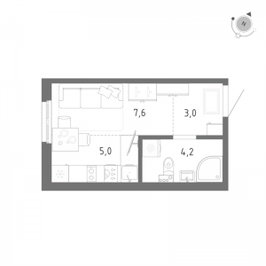 планировка, фото №1