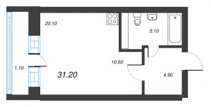 планировка, фото №1