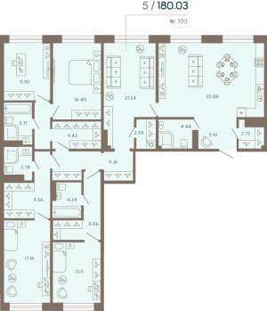 планировка, фото №1