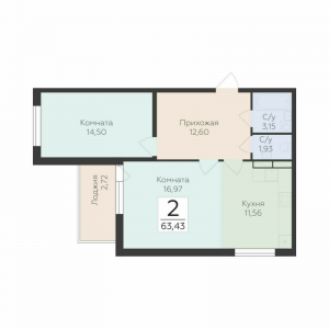 планировка, фото №1