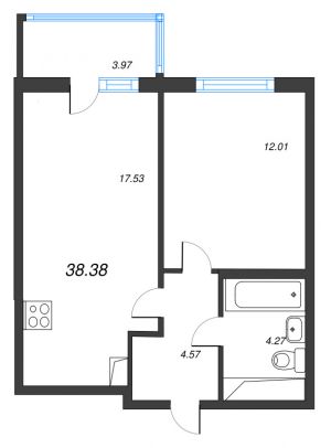 планировка, фото №1