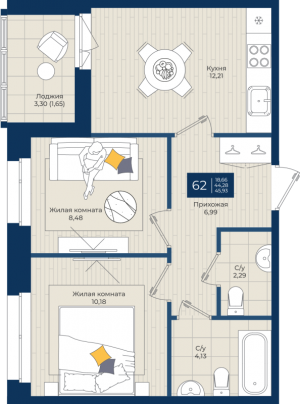 планировка, фото №1