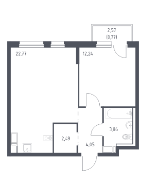 планировка, фото №1