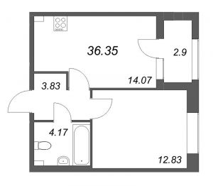 планировка, фото №1