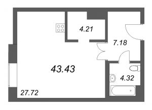 планировка, фото №1