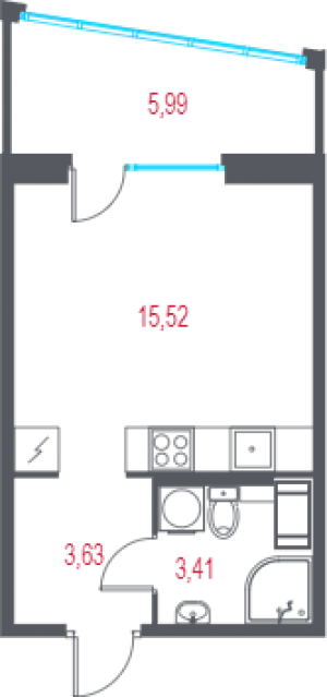 планировка, фото №1