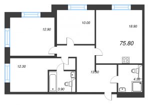 планировка, фото №1