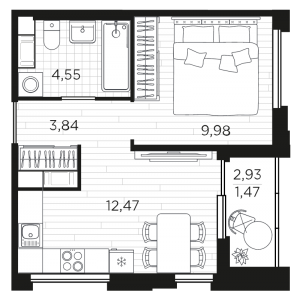 планировка, фото №1